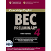 Cambridge BEC 4 Preliminary Self-study Pack (Student's Book with answers and Audio CD)