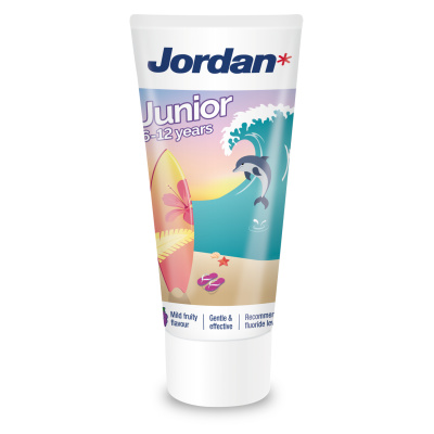 Jordan Junior zubná pasta pre deti 6-12 rokov, 50 ml