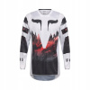 Mikina cross štvorkolka ENDURO FOX 180 Kairos White/Fluo Red S