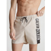 Calvin Klein pánske béžové plavky KM0KM00991 S