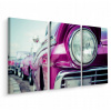 3D obrazu 3-Part Kuba Attraction Retro Cars 180x120 (3D obrazu 3-Part Kuba Attraction Retro Cars 180x120)