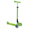 Globber detská skladacia kolobežka - Primo Foldable Plus Lights V2 - Apple Green/Lime Gree