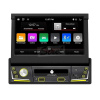 Android autorádio s výsuvnou dotykovou obrazovkou – GPS navigácia, WiFi, CarPlay, Rádio, 7-farebné podsvietenie tlačidiel