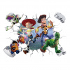 Samolepka na stenu Toy Story 50x70 cm