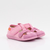 MILAMI 118-10 ĽAHKÉ ELASTICKÉ DETSKÉ PAPUČE NA SUCHÝ ZIPS PINK RUŽOVÉ R 21