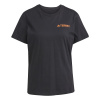 Dámske Tričko s krátkym rukávom ADIDAS TX MOUNTAIN TEE JJ1610 – Čierna