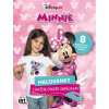 Maľovanky s nažehľovacími obrázkami Minnie