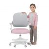 Detská otočná stolička Junior 4.3 Pink-Grey, JUNIOR 4.3 PINK-GREY SKL2