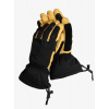 Turistické rukavice La Sportiva Alpine Guide Leather Gloves - black/cedar