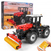 Mould King RC Traktor 4v1 + poľnohospodárske stroje Dual Mode Control 2716ks
