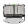 EXIT TOYS Exit Allure Premium trampolína s ochrannou sieťou priemer 366 cm, čierna farba, NOVINKA