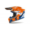 AIROH AVIATOR 3 SPIN ORANGE FLUO MATT prilba L