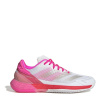 adidas Defiant Speed 2 Tennis Shoes Womens White/Pink 6 (39.3)