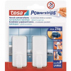 Tesa tape Powerstrips háčik veľký biely 2ks