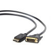 GEMBIRD kábel DisplayPort na DVI 3 m (M/M) CC-DPM-DVIM-3M Gembird