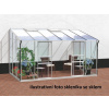 VITAVIA GARDEN skleník VITAVIA IDA 7800 PC 6 mm strieborný LG302