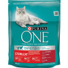 Purina One Bifensis Sterilcat hovädzie 0,8 kg