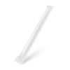 Wimex Slamka papierová biela JUMBO O12mm x 23cm jednotlivo balená (100 ks)