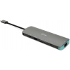 i-TEC USB-C Metal Nano Docking Station 4K HDMI LAN + Power Delivery 100W C31NANODOCKLANPD