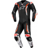 jednodílná kombinéza GP TECH V5, ALPINESTARS (černá/bílá/červená fluo, vel. 52)