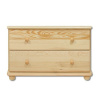 Casarredo DK-102 komoda, 2 zásuvky morenie dub