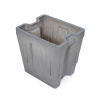Vložný box z polyethylénu (PE), pre stohovateľné nádoby PolyPro 400 l, 351 x 430 x 440 mm