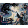 ZUTY Maľovanie podľa čísel - HARRY POTTER A LUPIN - PATRÓNOVE ZAKLÍNADLO Rámovanie: vypnuté plátno na rám, Rozmer: 40x50 cm