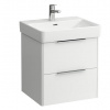 Laufen BASE skrinka pod umývadlo 52x53,1x43,8 cm,2 zásuvky,Biela Lesklá H4021721102611