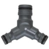 GARDENA Profi System Y-reduktor, dvoucestný rozdělovač, 1 vstup, 2 výstupy 2834-20