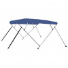 zahrada-XL Strieška Bimini so 4 oblúkmi, modrá 243x180x137 cm 92370