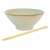 Miska na Ramen Polievky Ramen Udon Paličky 0,6 L Keramická HandMade