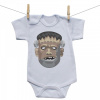 Boodyy Body s krátkym rukávom Halloween maska Frankenstein 68 (3-6 mesiacov)