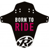REVERSE COMPONENTS Blatník MTB REVERSE MUDFENDER BORN TO RIDE - Ružová