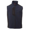 PAYPER CORK S00360-P114 / Pánska softshellová dvojfarebná vesta - navy blue/black L