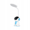Stolná lampa do detskej izby - LED stolová lampa LED robot 3Barwy Rebel (LED stolová lampa LED robot 3Barwy Rebel)