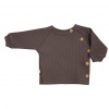 Dojčenské tričko s dlhým rukávom Koala Pure brown Hnedá 68 (4-6m)