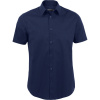 SOL's Collection Košile Broadway, krátký rukáv, elastická COT257030e1001-dark blue S Modrá tmavá