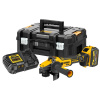 DeWalt DCG409T1 18V FVA bruska 125 mm, 1 x 6,0 Ah, kufr