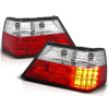 MERCEDES W124 E-KLASA 85-95 - zadné LED svetlá červeno biela