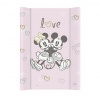 Ceba Podložka prebaľovacia s pevnou doskou Comfort 50 x 70 cm Disney Minnie & Mickey Pink