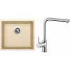 Set Sinks (dřez Frame 457 Sahara 50 + baterie Elka Chrom - lesklý) FR45750ELCL