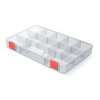PROSPERPLAST box organizér 35,5x23x4,1cm SQR BOX KSQ35254 transparentný Kistenberg
