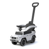 BABY MIX Detské odrážadlo s vodiacou tyčou Mercedes Benz G-Class biele 86x41x95 biela