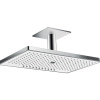 Hansgrohe 24006400 RAINMARKER Select horná sprcha 460 3jet s prívodom od stropu , biela / chróm