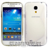 Silikónový obal Samsung Galaxy S IV Mini – TPU – priesvitná