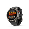 GARMIN fenix 8 Pro - 47mm, AMOLED, Sapphire, Titanium, Graphite/Black band (010-03198-11)