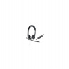 LOGITECH Headset H650e Stereo/ drátová sluchátka + mikrofon/ USB/ černá (981-000519)