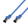 Extralink Kat.8.1 S/FTP 1m 40G Modrá | Patchcord LAN | Medi Kábel sieťový skrutkovaný (EX.38831)