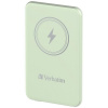 VERBATIM Powerbanka Charge 'n' Go, Magnetická, 5000 mAh, USB-C, Zelená 32241