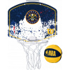 Wilson Denver Nuggets Mini Hoop Basketball Kit (Wilson Denver Nuggets Mini Basketball Board)